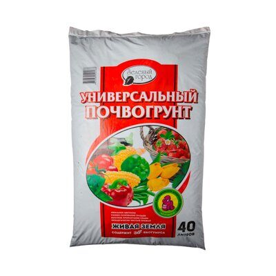 Почвогрунт на основе биогумуса 30% "УНИВЕРСАЛЬНЫЙ" 40 л